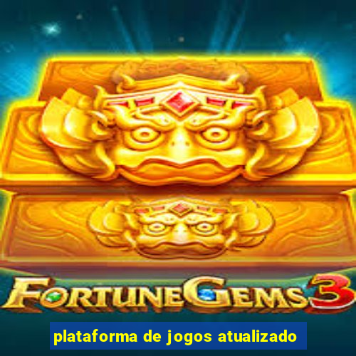 plataforma de jogos atualizado